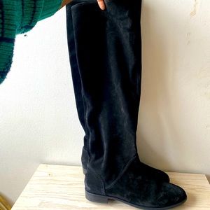 Gianni Bini Black Over The Knee Boots